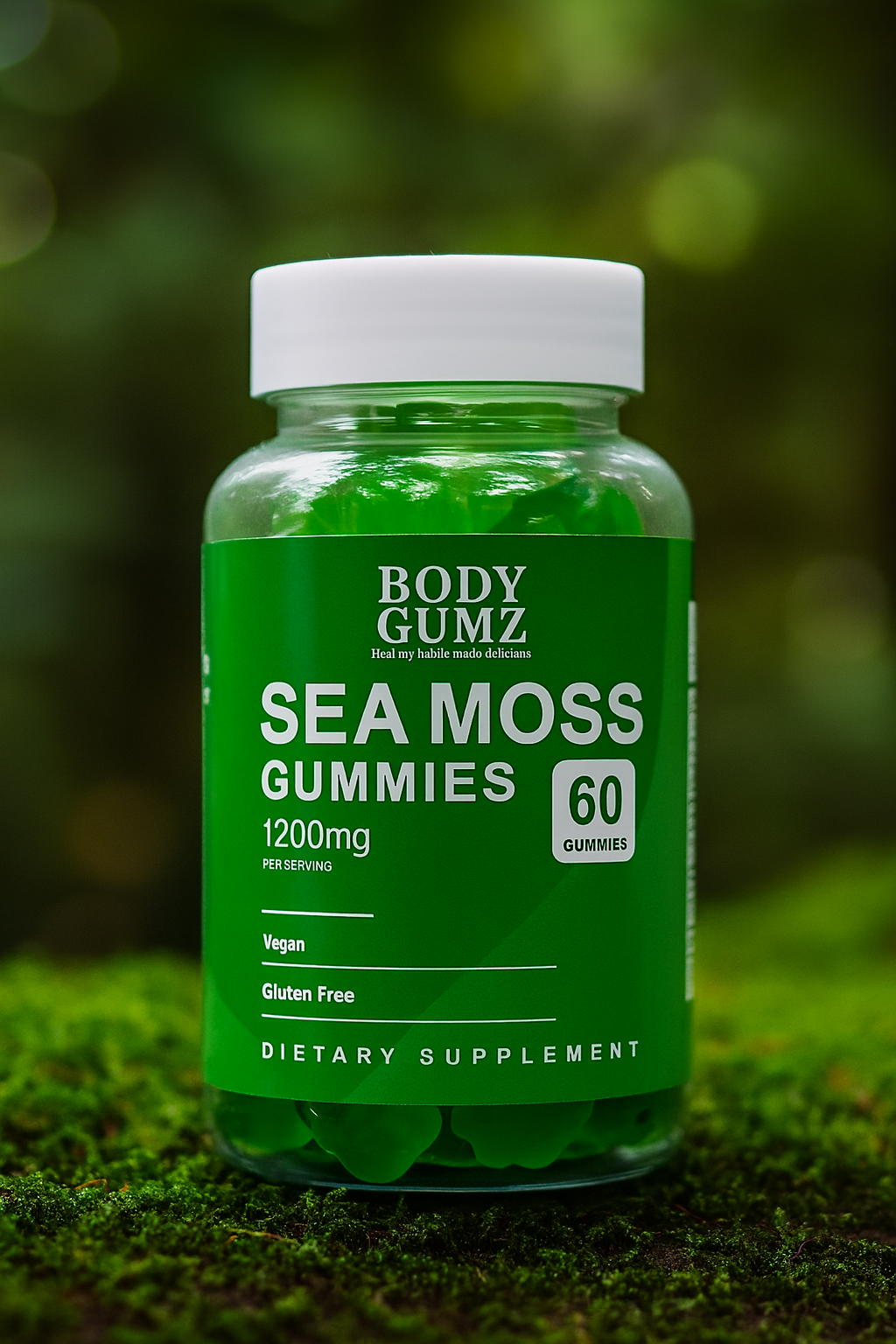 Sjømose-gummier