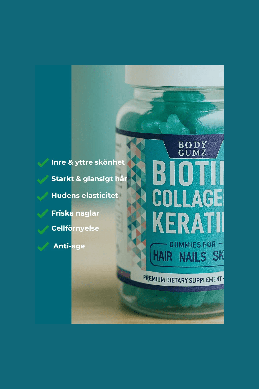 Biotin Kollagen Keratin
